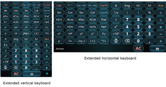 Teclado extendido